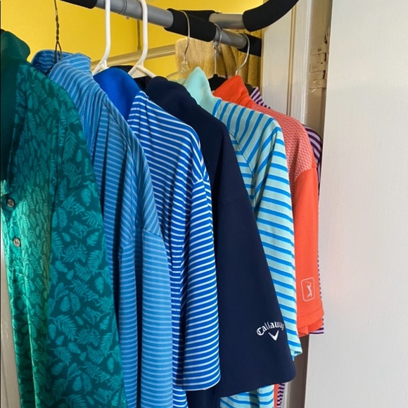 RELIST - Name Brand Golf Shirts Lot Large/X-Large - Picture 2 of 9